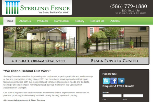 Website-Marketing-for-Fence-Contractor-MI
